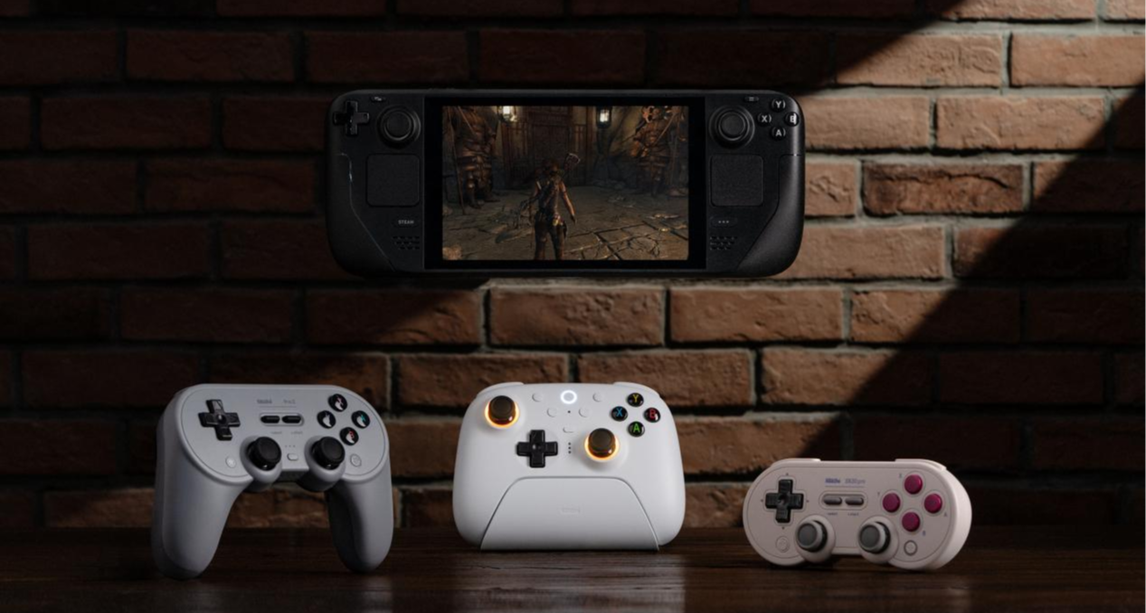 Steam现已支持八位堂手柄，无需第三方驱动即连即玩