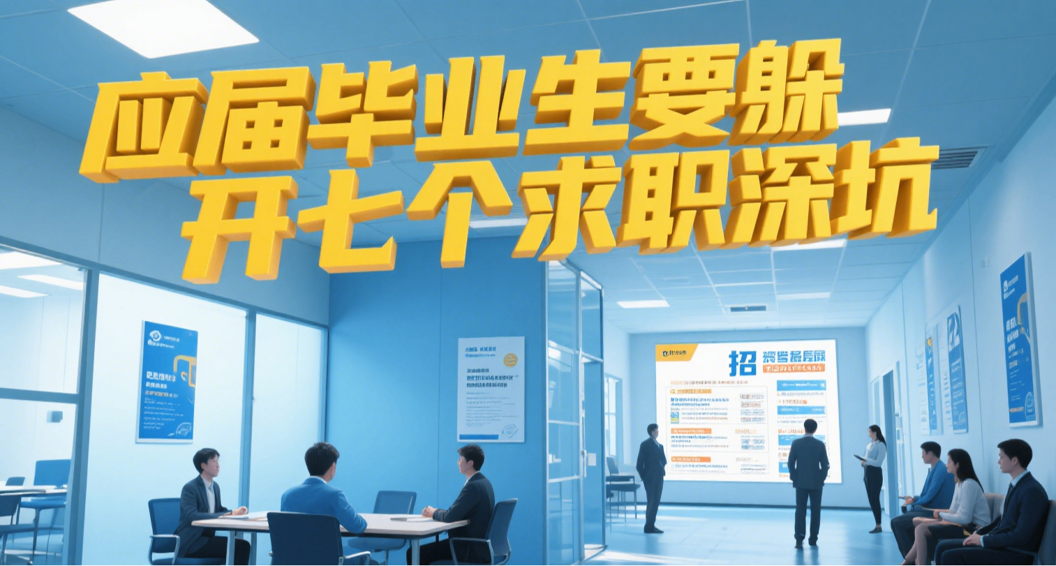 應屆畢業生要躲開這7個求職深坑！