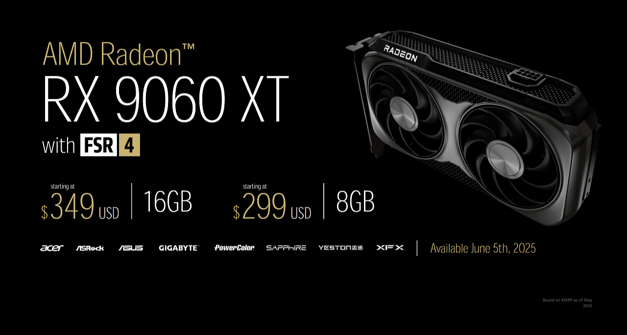RX9060XT 16G是三千元檔位唯一真神嗎？對手真的太不行了