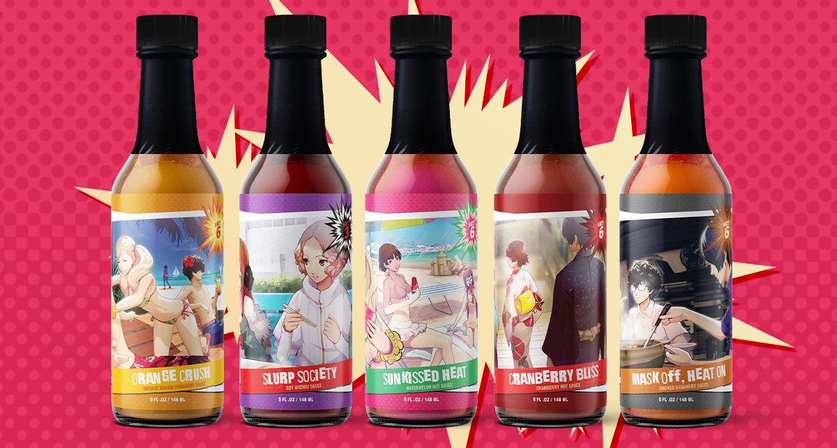 《女神異聞錄5 皇家版》【辣醬】推出，P5R ✖ Jadecityfoods