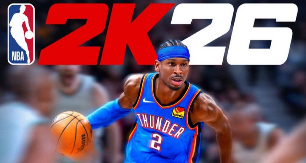 恭喜SGA成为2k26封面人物！2k26明日开启预购！