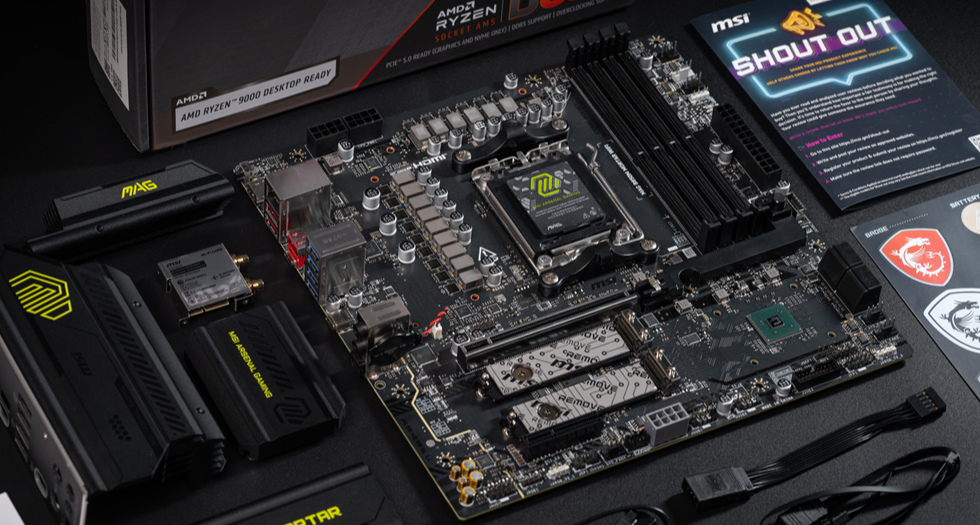 全能型M-ATX選手 —— 微星 MAG B850M 迫擊炮 WIFI 開箱體驗！