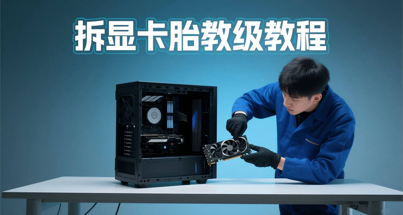 拆顯卡胎教級教程，防止拆斷顯卡卡扣！