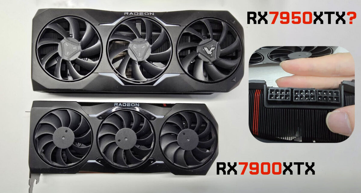 RX 7950XTX原型散熱現世！超大號兇悍怪獸外形