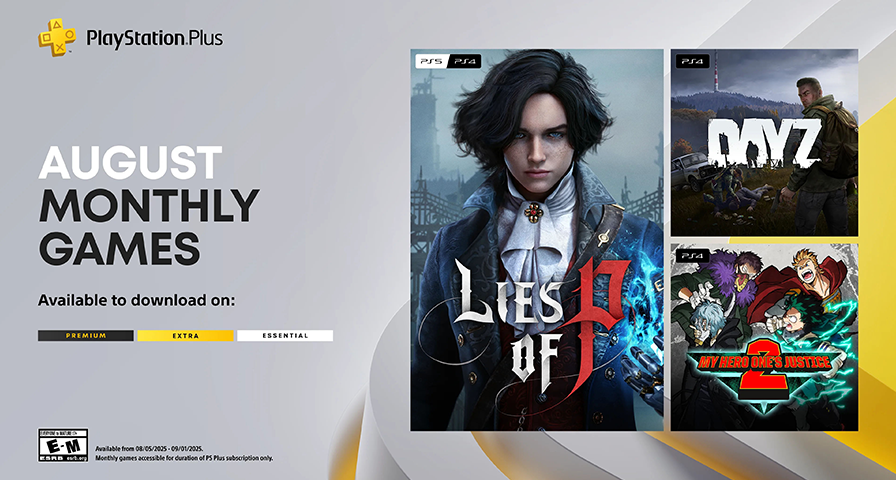 8月PS+會免遊戲公佈：《匹諾曹的謊言》領銜入庫