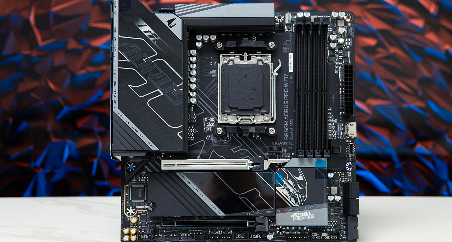 裝機不用挑，就選電競雕！ 技嘉B850M AORUS PRO WIFI7電競雕主板