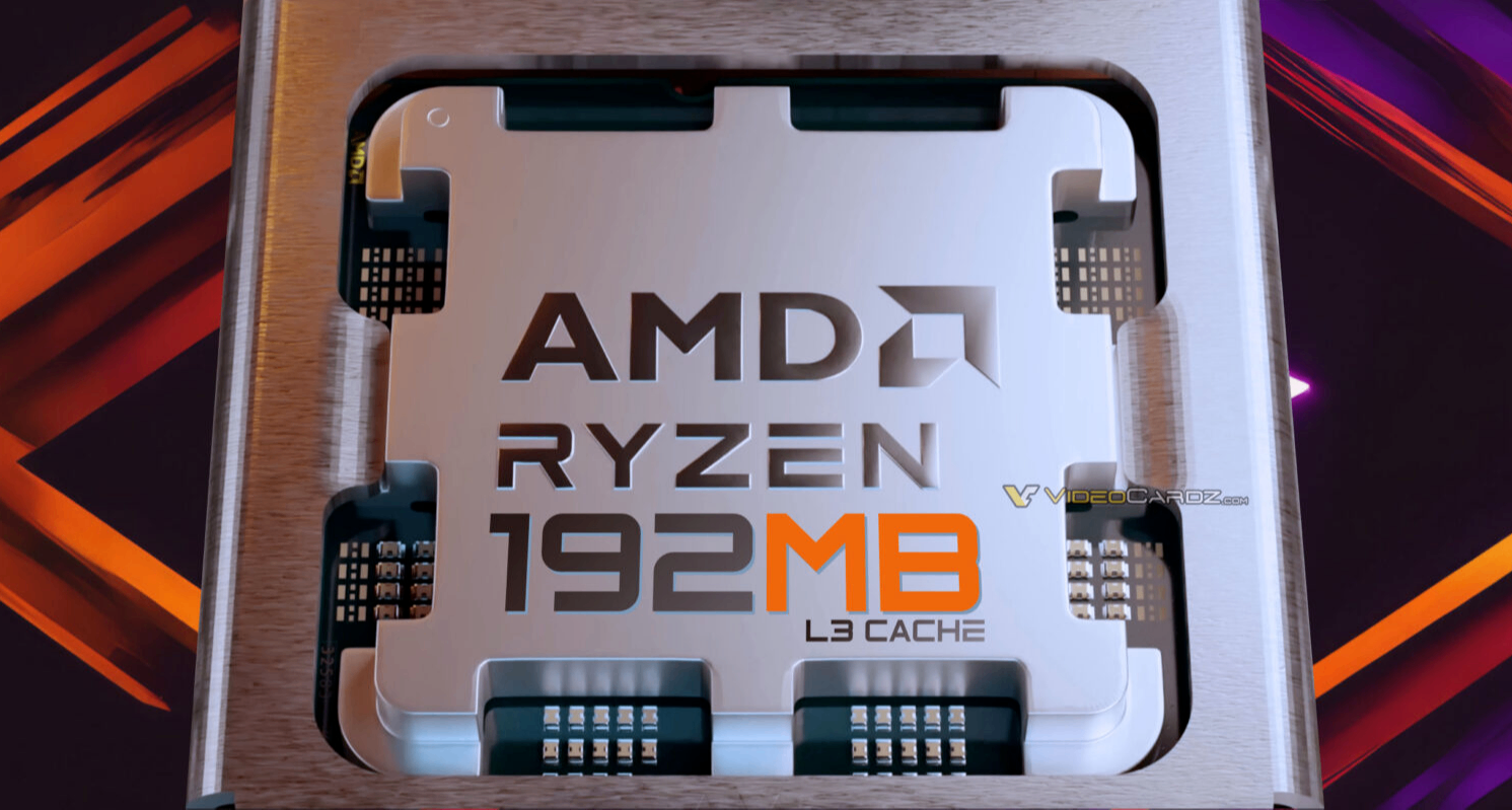 傳聞將推出滿血9000X3D銳龍，全規格192MB超大三緩，還有9700X3D