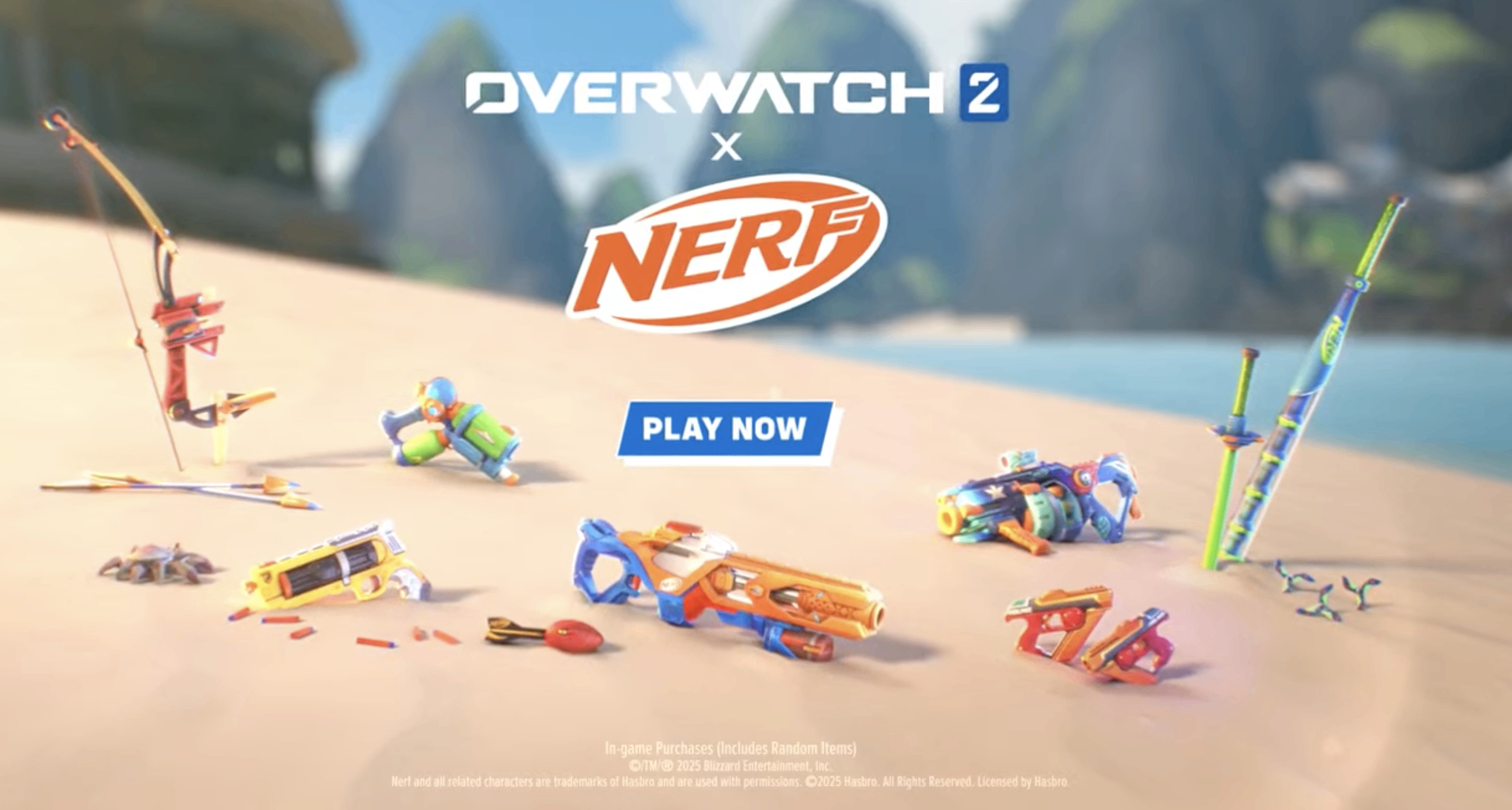 《守望先鋒》8月6日商城更新 | NERF聯動上線