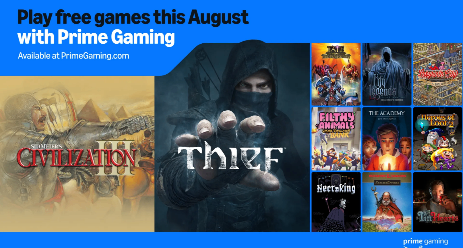 【亞馬遜】滿滿的 9 款 GOG！Prime 會員 8 月福利