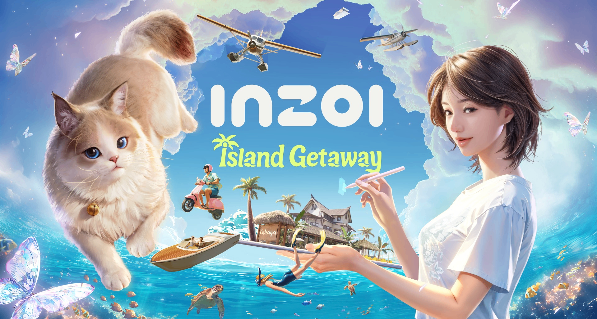 《inZOI》免費DLC《海島假期》Steam頁面開放，預計8月20日推出