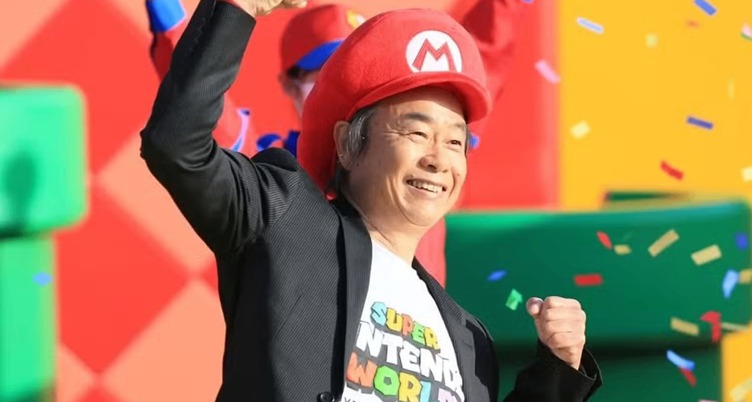 游戏之神宫本茂测试游戏时像新手玩家，甚至像第一次接触游戏的人