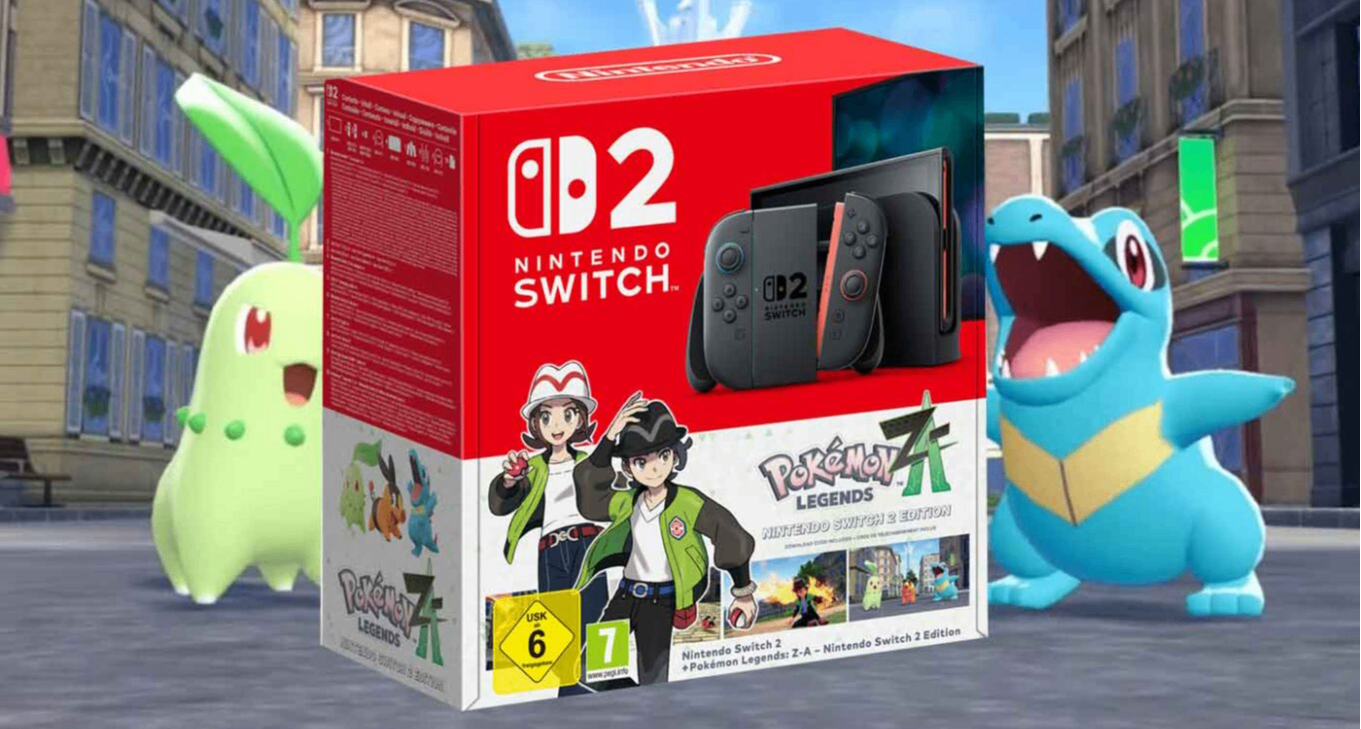《寶可夢傳說 Z-A》Switch 2同捆套裝將於9月5日開始預售
