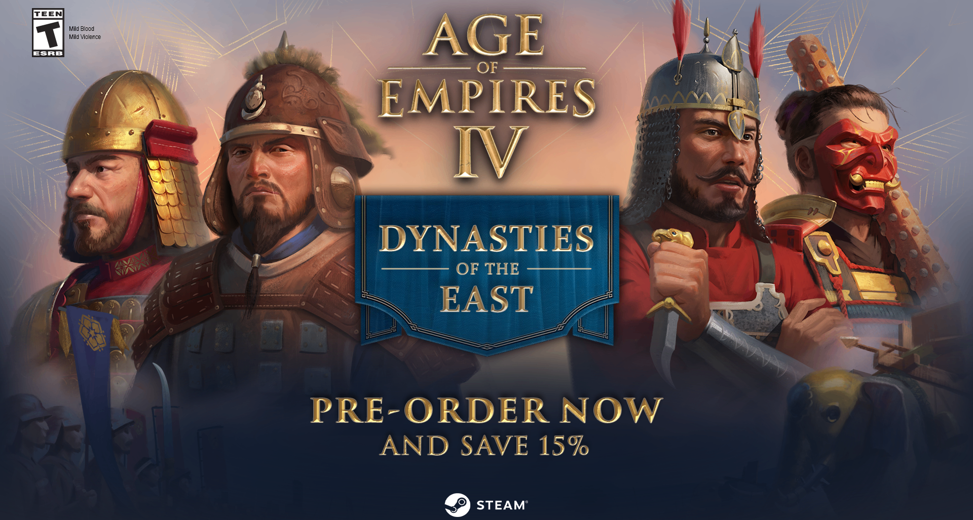 《帝国时代4》新 DLC《东方王朝》开启预购 | 国区售价￥98