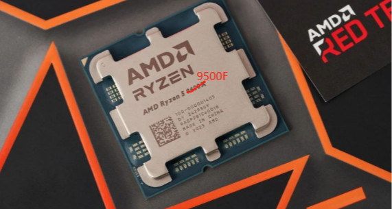 AMD還準備了6核的銳龍5 9500F不帶核顯，最高主頻5.0GHz