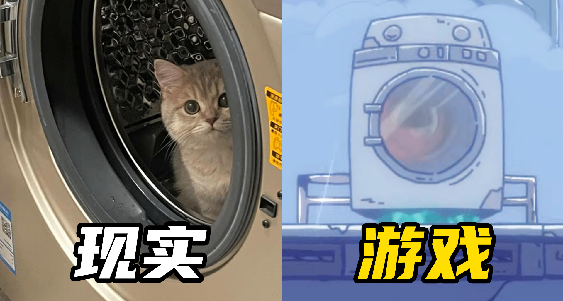 【国产类银河城】我把滚筒洗衣机“洗猫”做到了游戏里？！