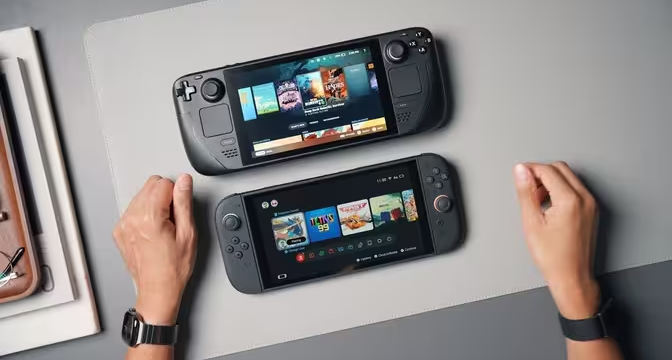 青梅竹马的steamdeck和天降月光的switch2，你会选择哪个呢？