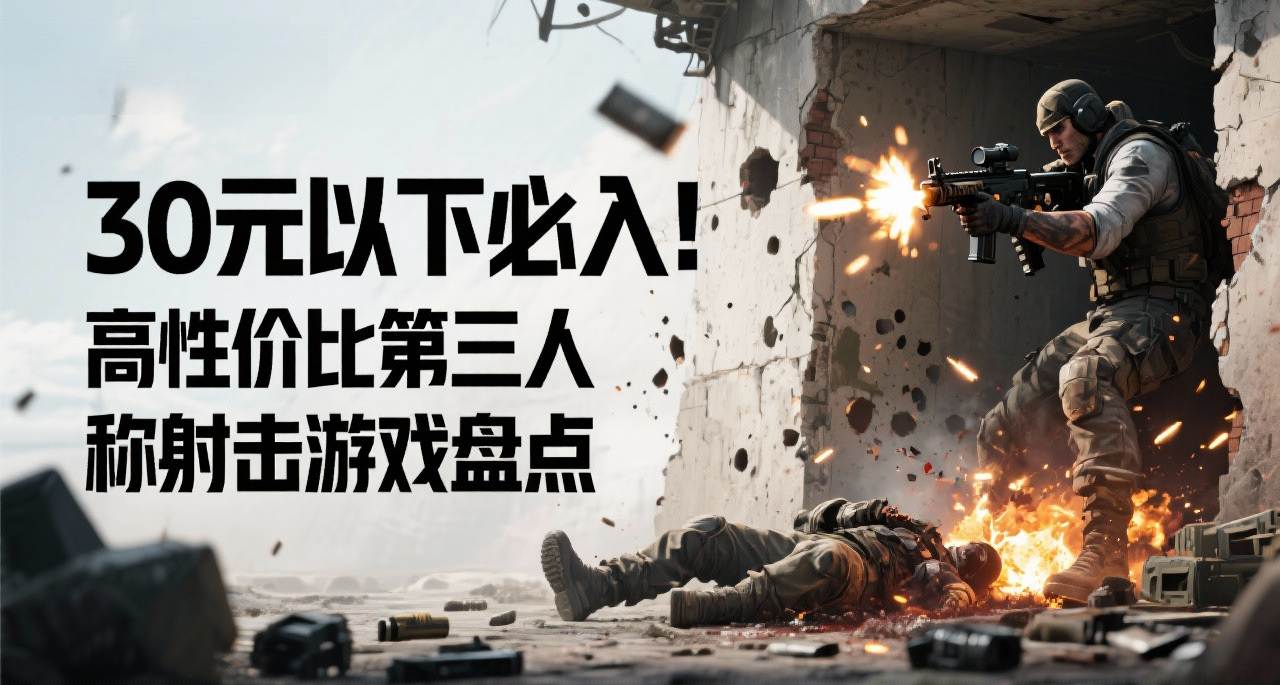 ‌30元以下必入！高性價比第三人稱射擊遊戲盤點