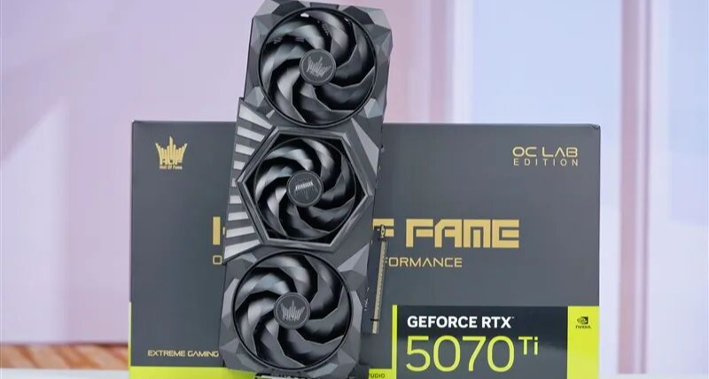 影馳RTX 5070 Ti HOF OC LAB黑魂X顯卡評測：供電、散熱都很頂