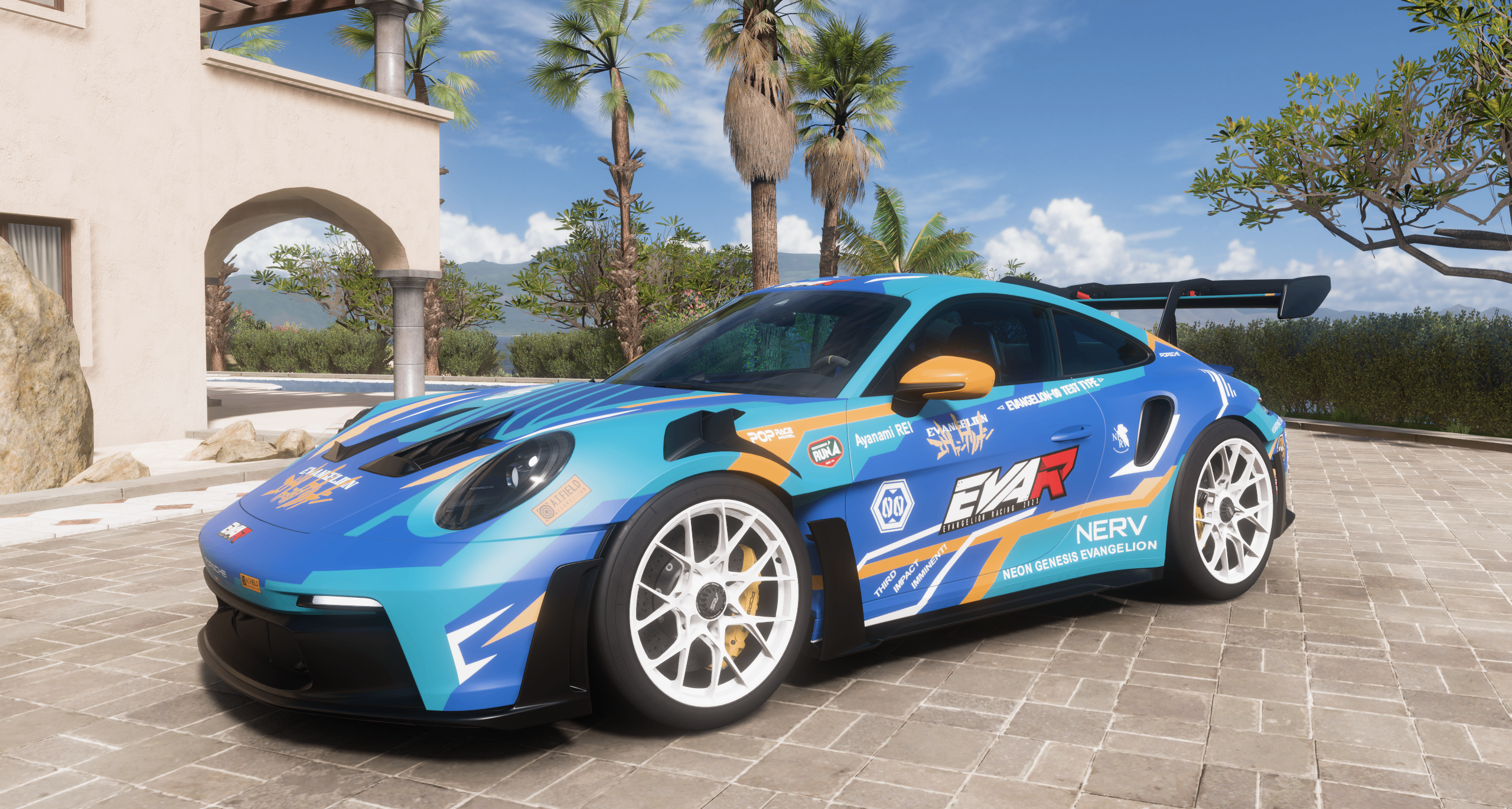 掛一些 Porsche 保時捷廠牌的自制塗裝