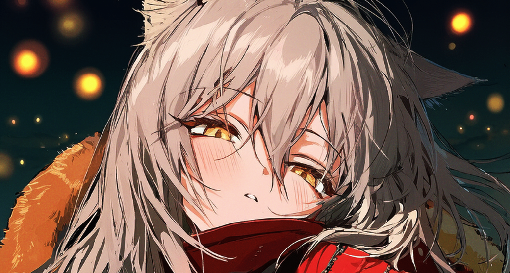 【明日方舟】棒棒糖、毛绒挂饰、夜归的狼少女与不坦诚的恋人