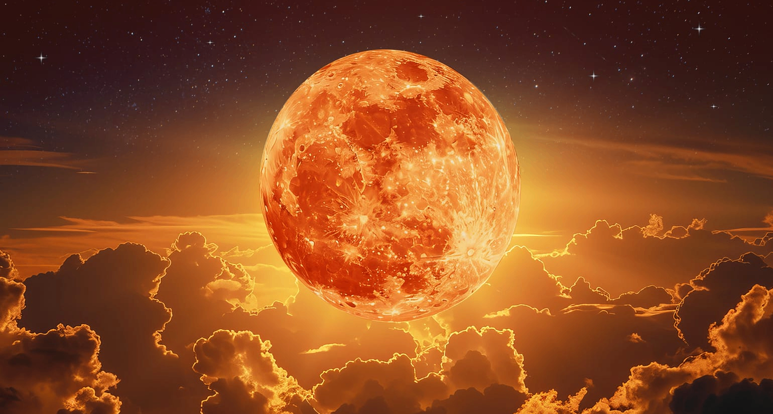 9月7日-8日超級血月來襲！中國全域可見，82分鐘紅月伴土星