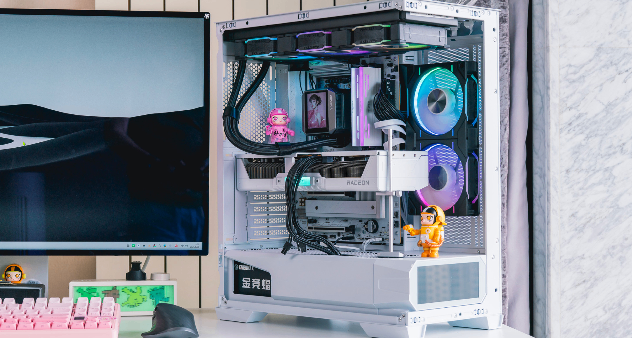 AMD海景房裝機抄作業！從主板到電源全是狠貨 4K遊戲生產力通喫