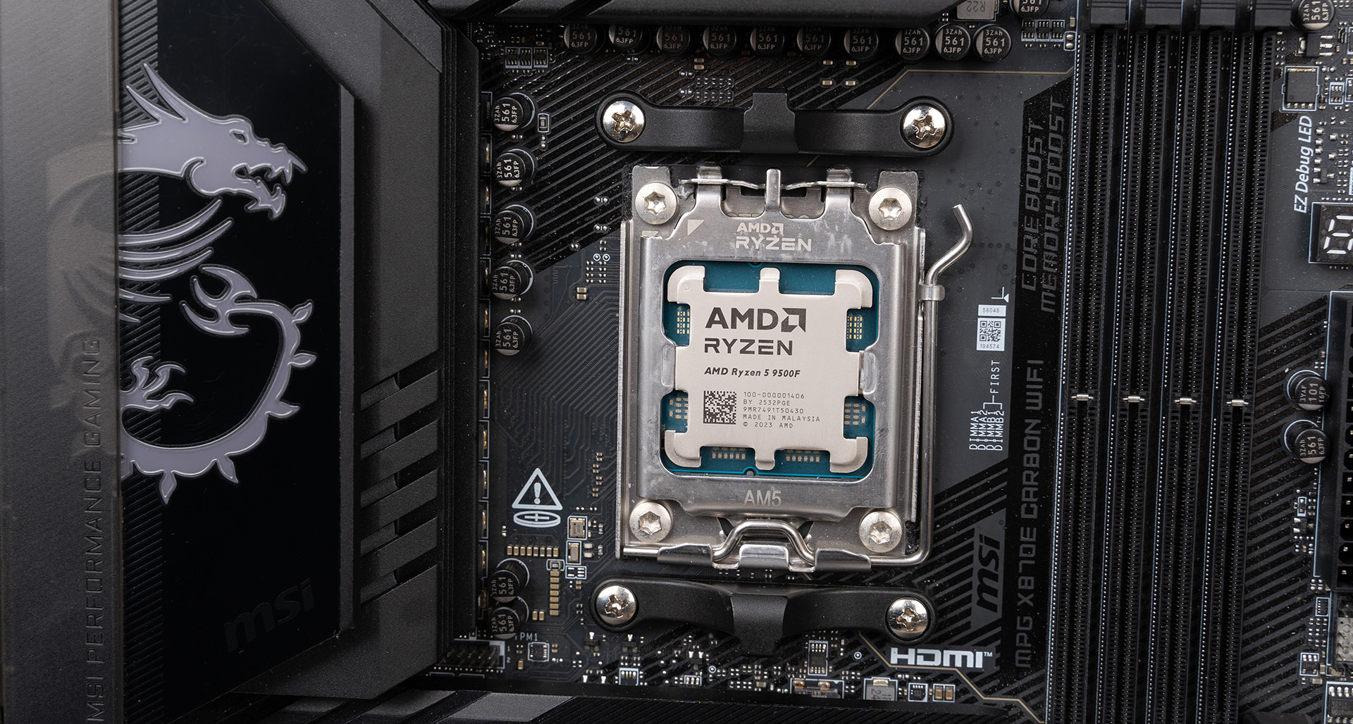 銳龍5 9500F超頻測試：全核5.3+DDR5 6400C26和8000C32，來抄作業