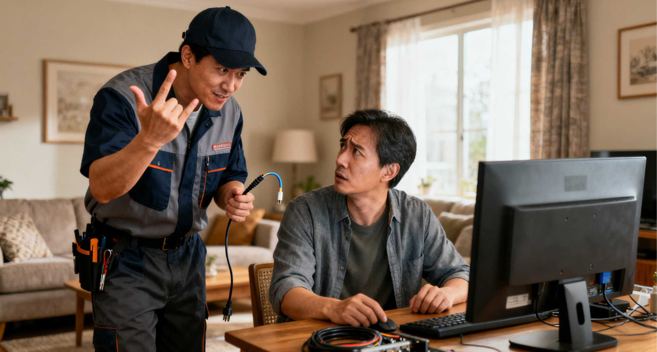 電腦黑屏點不亮，叫上門檢查竟要500元...