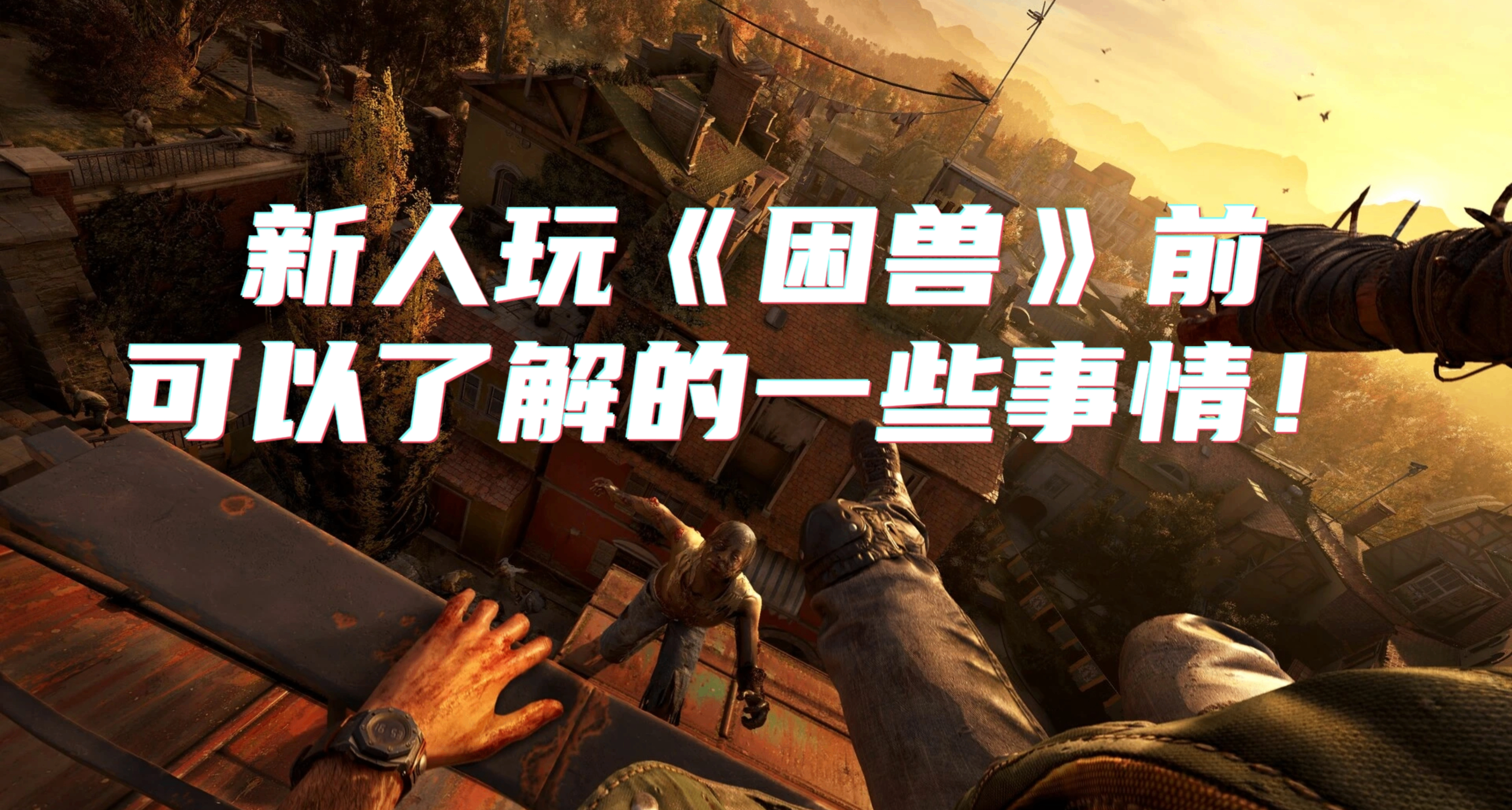 新人启动《消逝的的光芒：困兽》前，你必须要知道的一些事情！