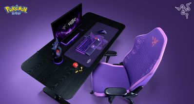 雷蛇 ✖ 寶可夢 聯名耿鬼款電腦座椅已公佈,深圳大師賽12月舉辦