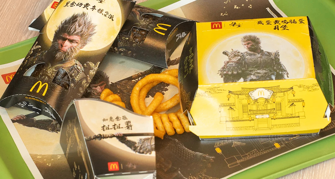 麦当劳 ✖ 《黑神话》 合作限定角色透卡、中秋限定美食今日上线