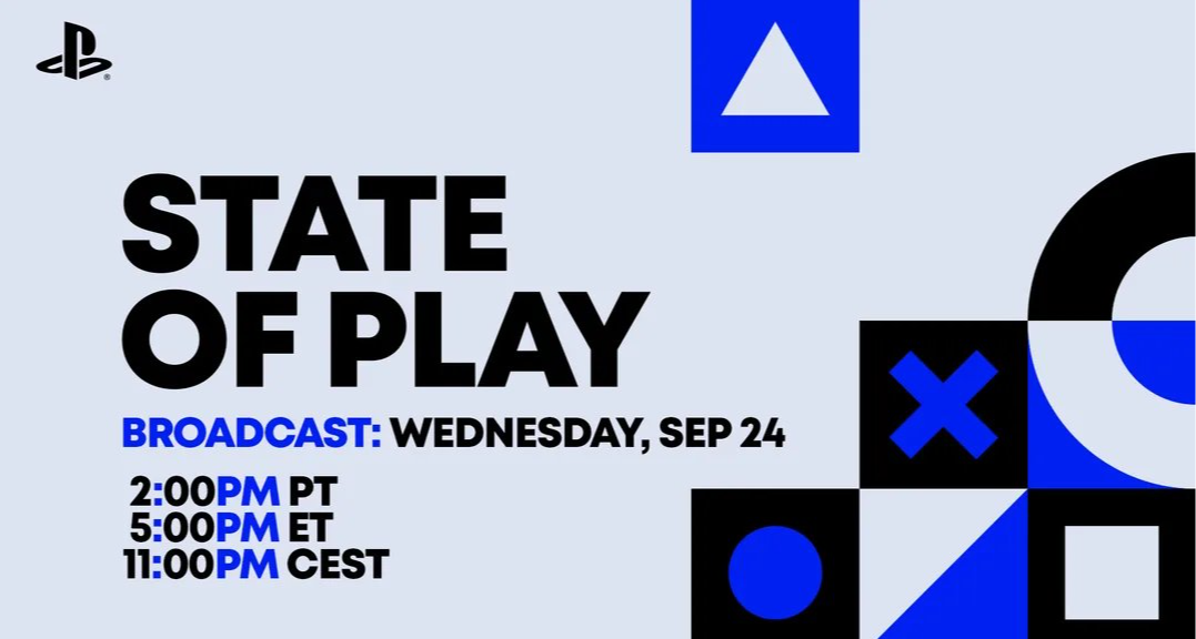 新一期索尼State of Play发布会将于9月25日举行