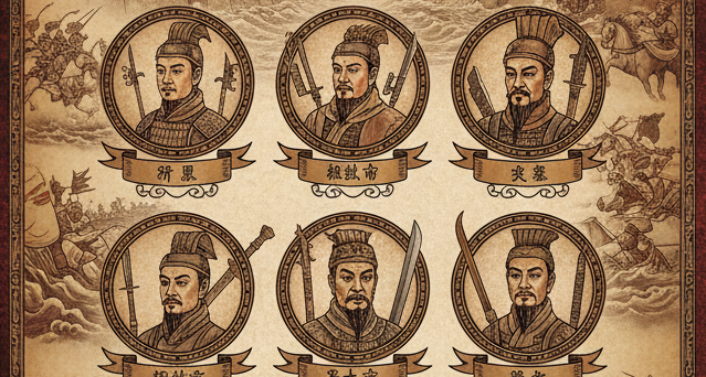 古代历代皇帝对外战争功绩前十汇总