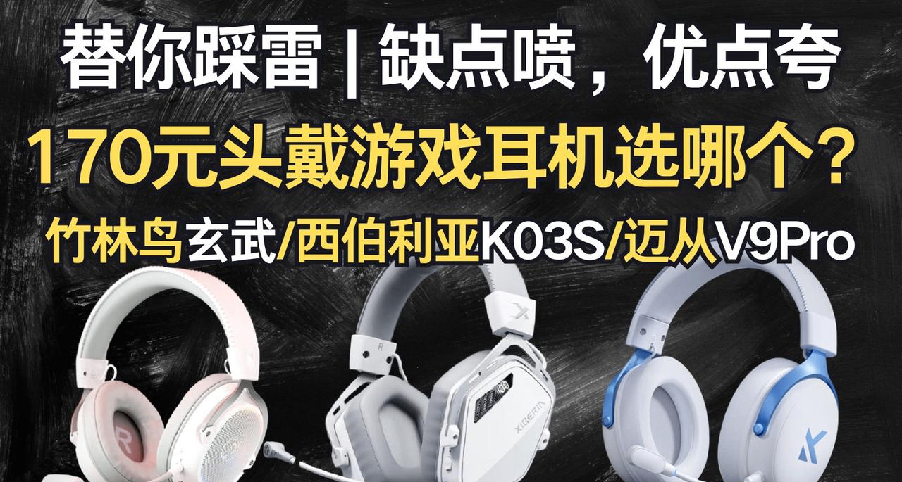 替你踩雷|缺點必噴，優點得誇。聊聊竹林鳥/西伯利亞/邁從耳機