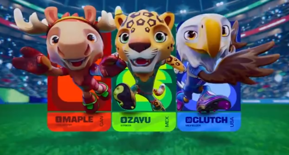 2026 年世界杯吉祥物公布，分别是：白头海雕、美洲豹和驼鹿