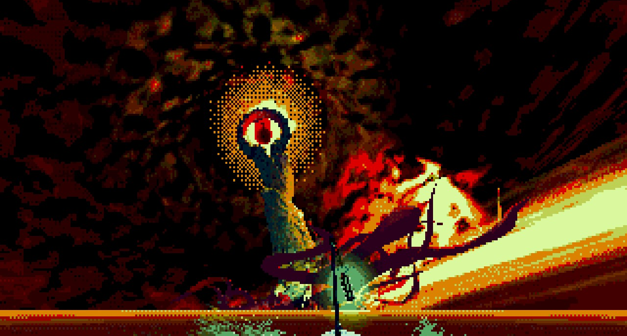 反戰之旅，抽象意識《蝕之境》：生與死的血肉抗爭