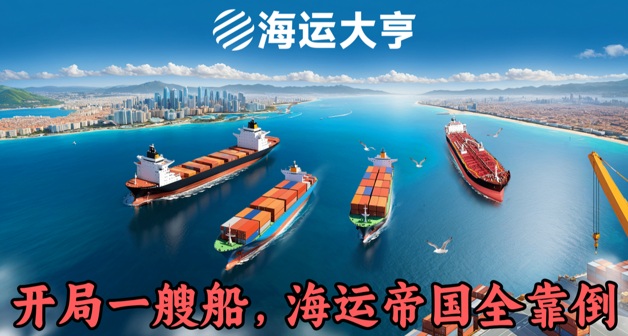 萬物皆可模擬器！起於中國香港，向全球銷售國貨的《海運大亨》