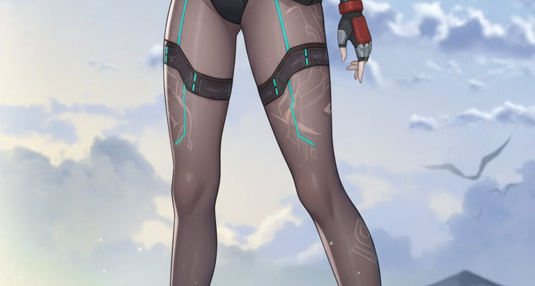 大家幫我看看這個角色“抖動”她符合物理學嗎？