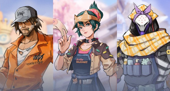 【守望先锋】国人画师火了！获胜二创作品将会出现在游戏中！