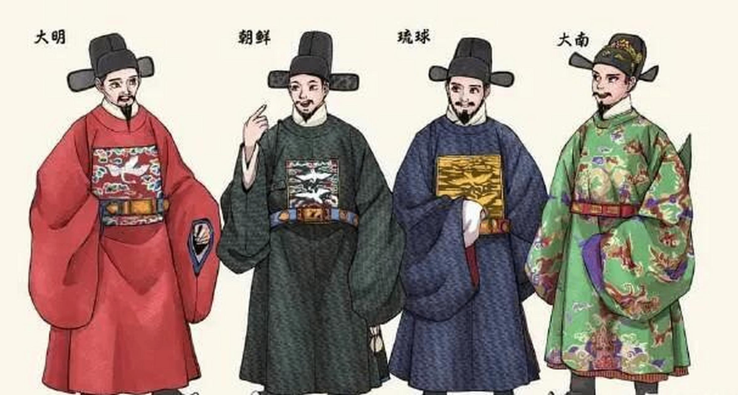 朝贡使者在大清玩留言墙-有趣的历史1