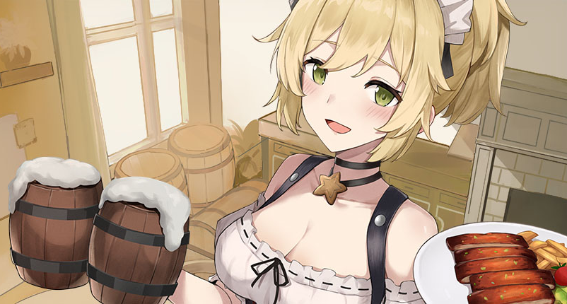 我們正在製作一個在酒館裏和客人聊天的遊戲