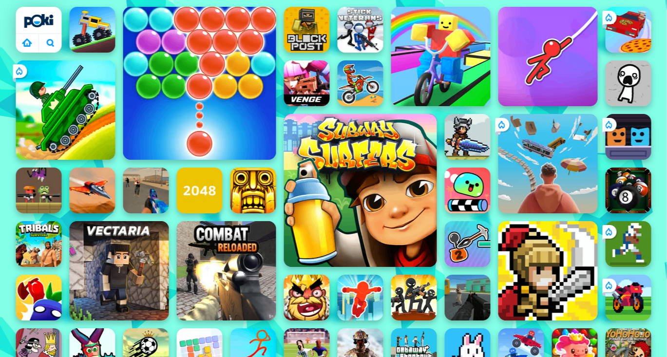 假期宅家必备的10个神仙游戏网站，yyds！