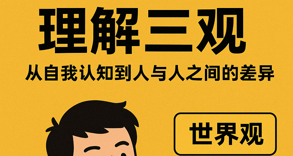 三觀，以及三觀不同