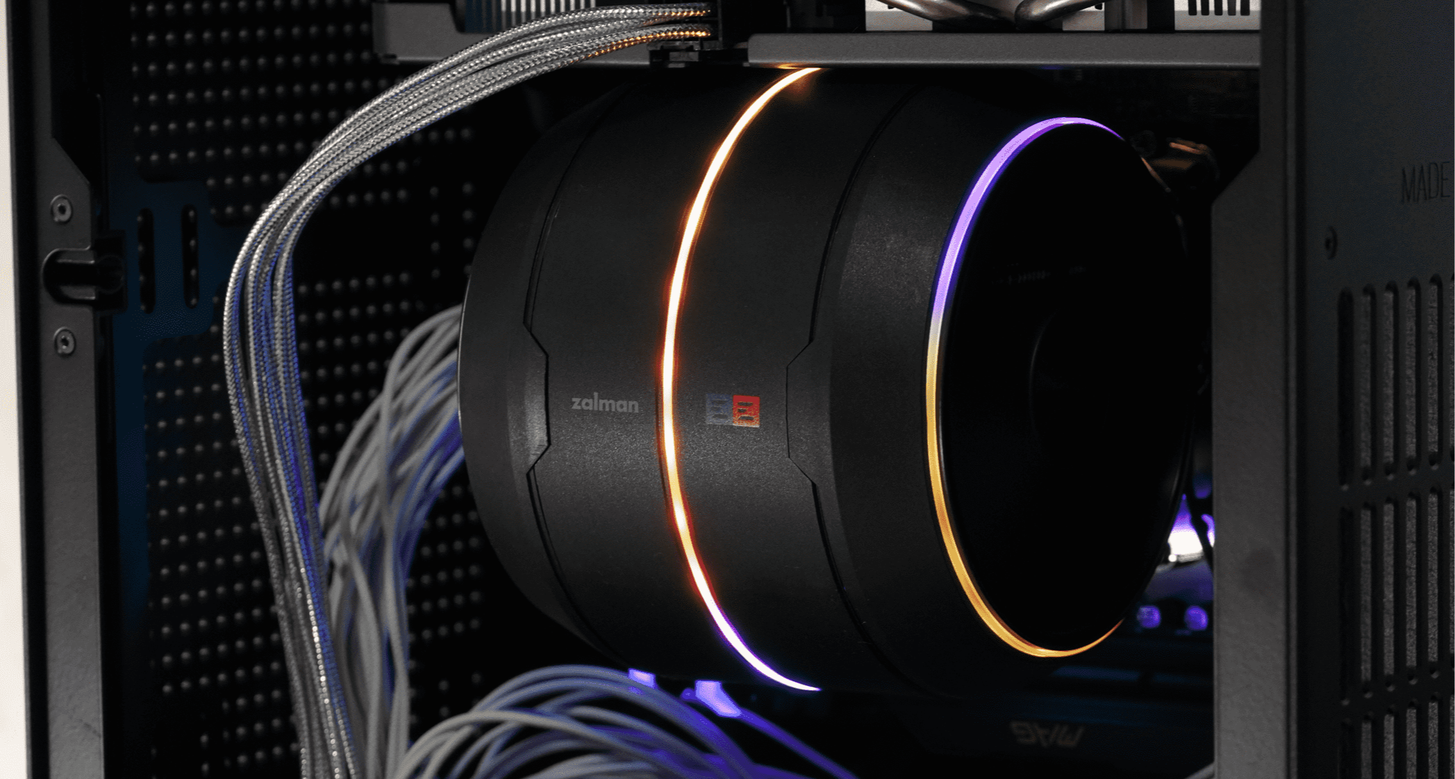 裝在機箱中的“渦輪發動機”，zalman思民 ZET5渦流散熱器