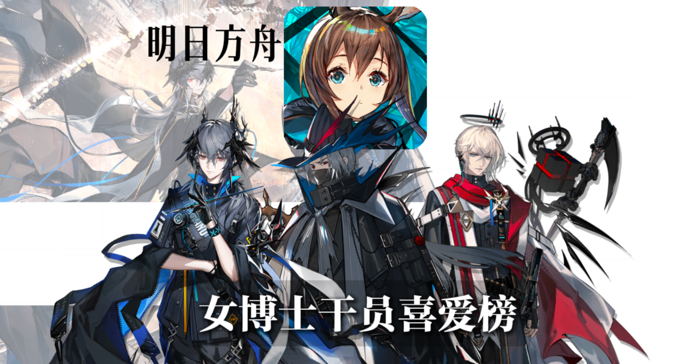 【明日方舟】女博士 干员喜爱榜