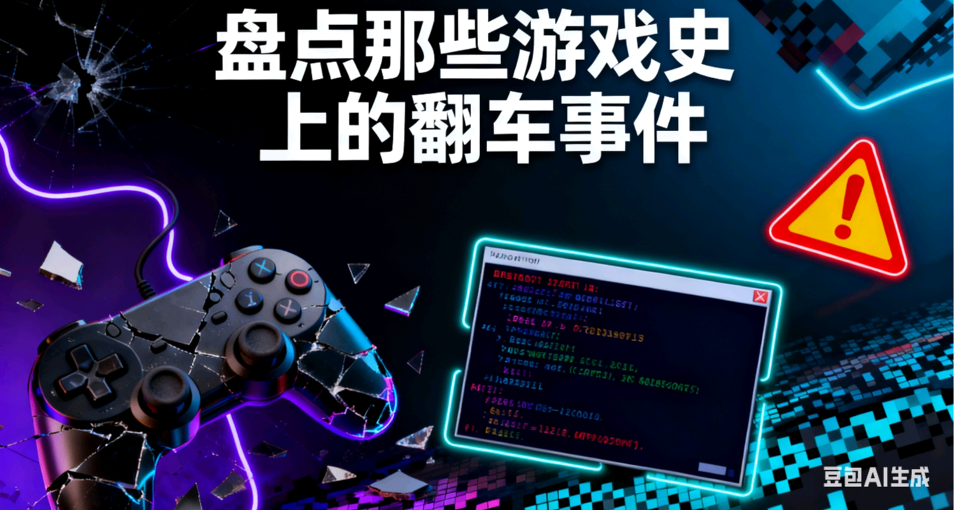盘点几个游戏史上的翻车事件④