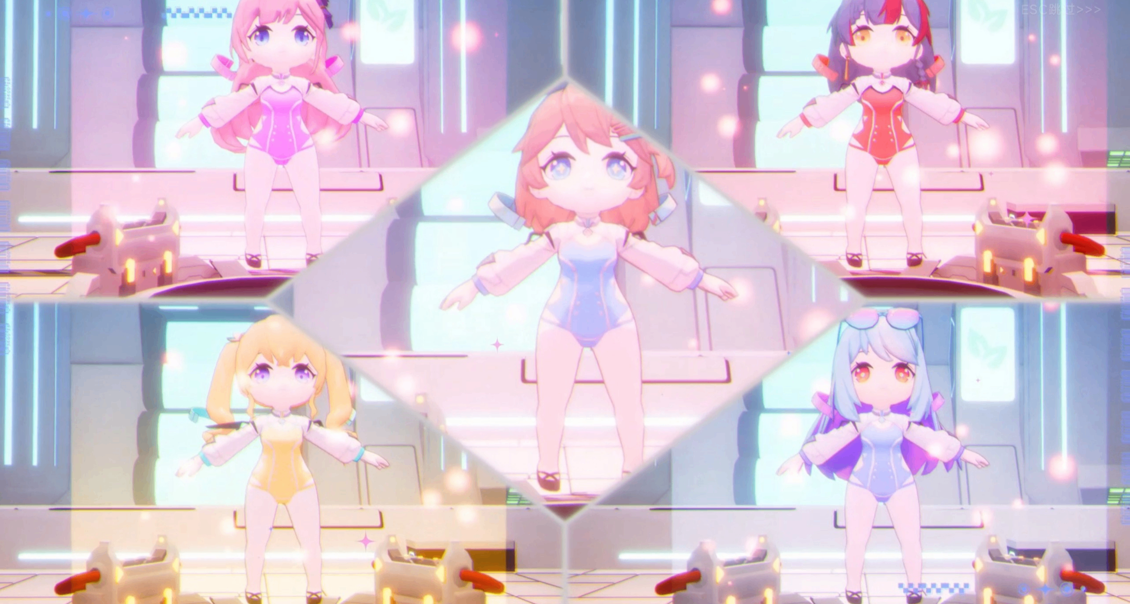 分配五個白絲老婆，即使是住在雜物間我也願意啊