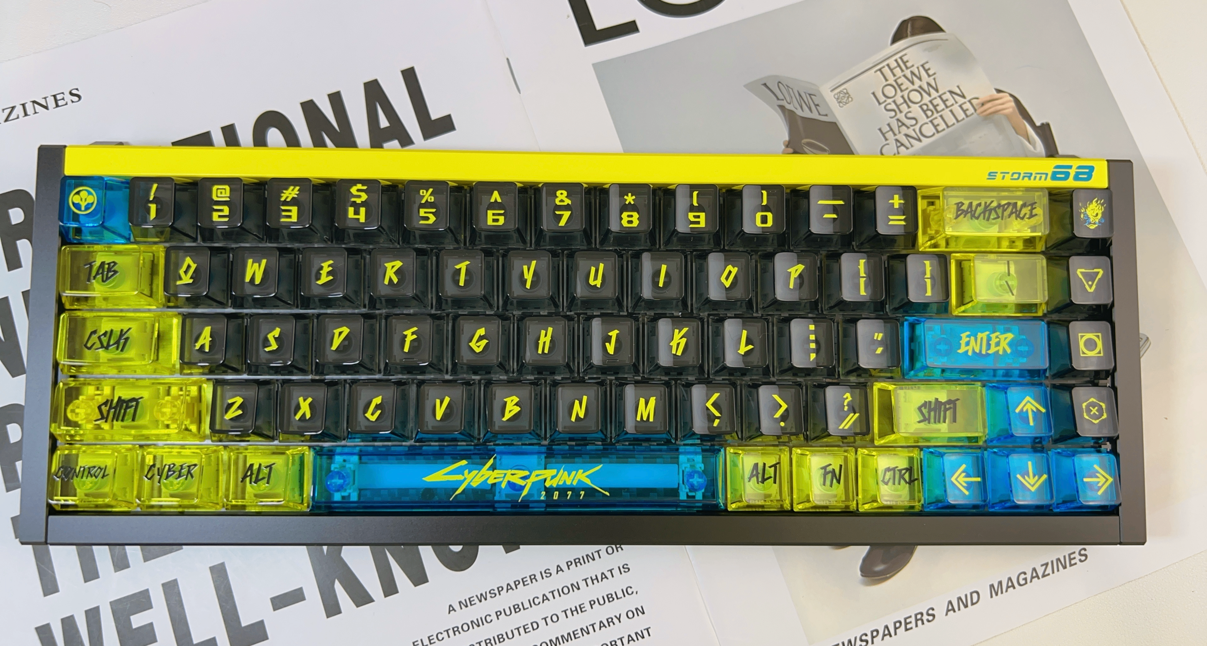 鍵盤顏值捲到賽博朋克了？你顏值最高的鍵盤是哪把呢？