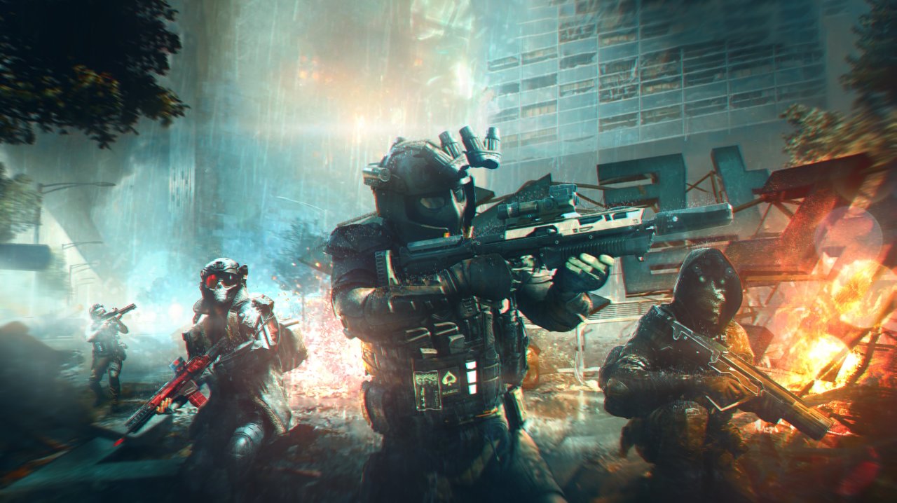 《战地6》概念海报