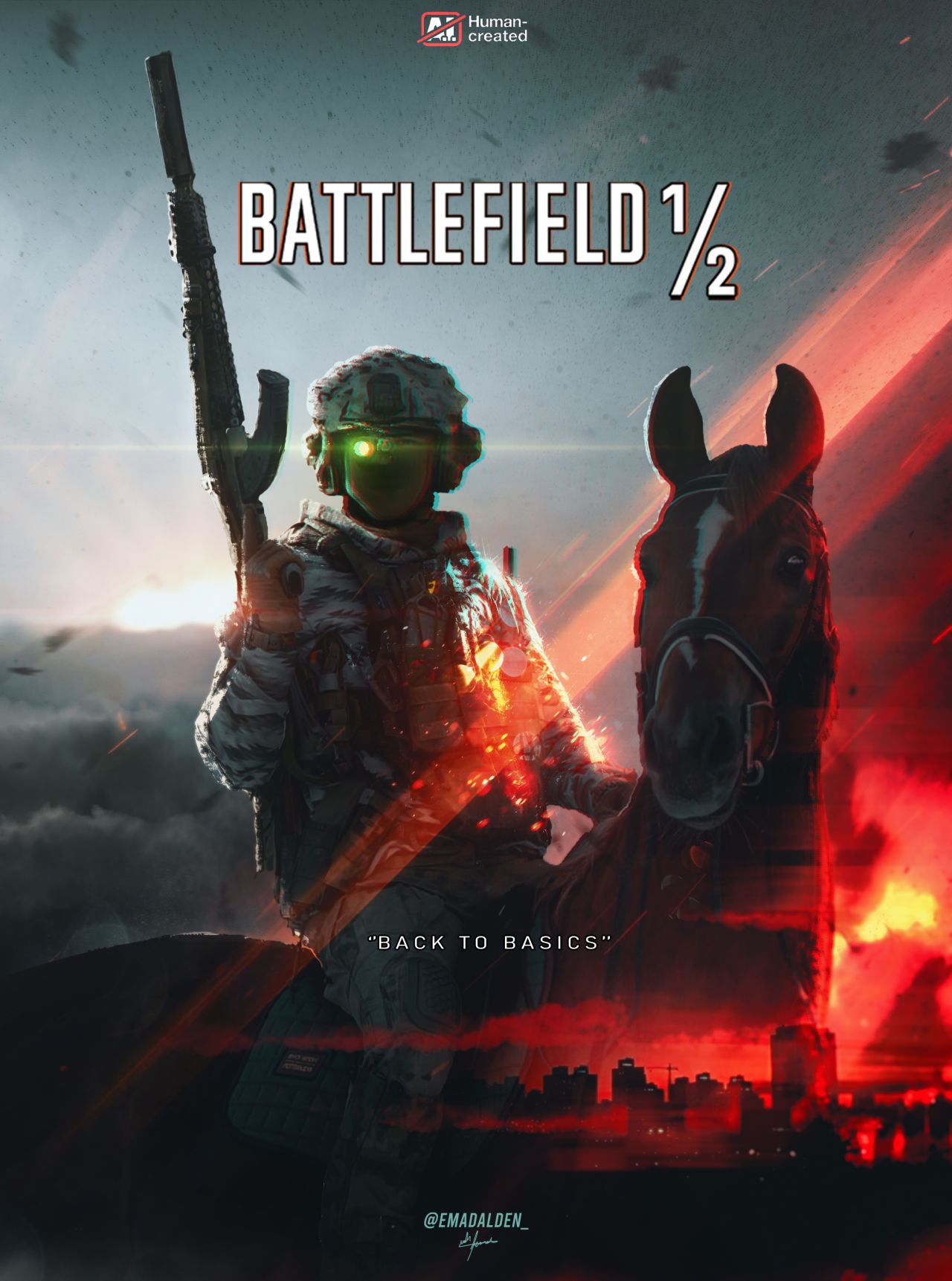 《战地6》概念海报